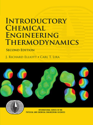 cover image of Introductory Chemical Engineering Thermodynamics